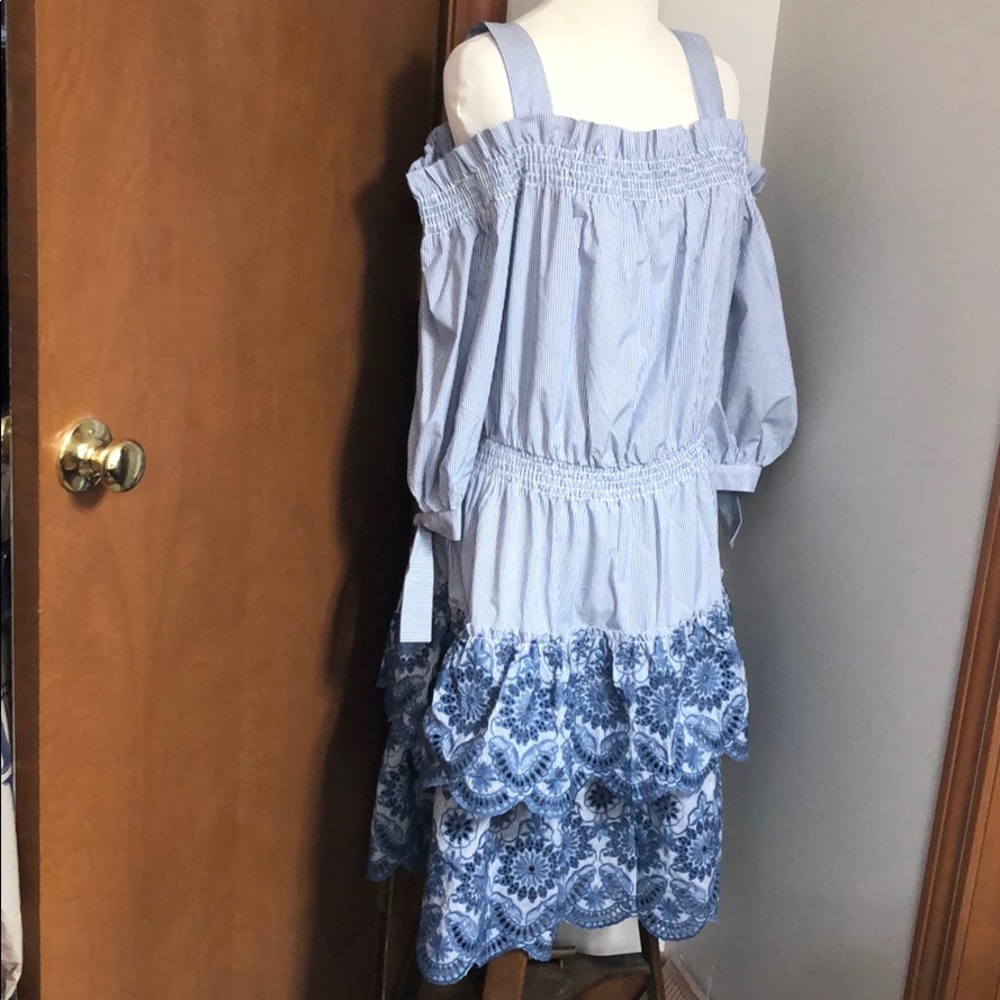 NWT Gibson Latimer Flourish Dress - Picture 2 of 9